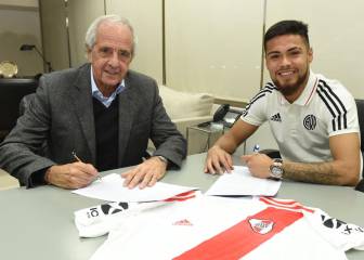 Paulo Díaz firmó su contrato y es refuerzo de River