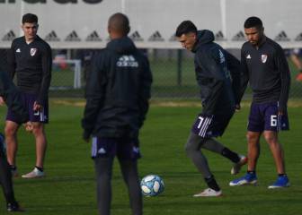 Paulo Díaz comenzó a hacer fútbol con sus compañeros