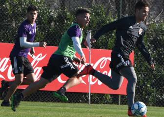 Otra jornada de entrenamiento para River en Ezeiza