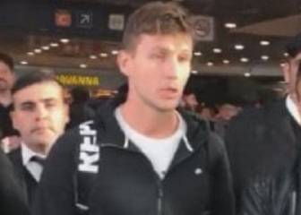 Soldano llegó a la Argentina para sumarse a Boca