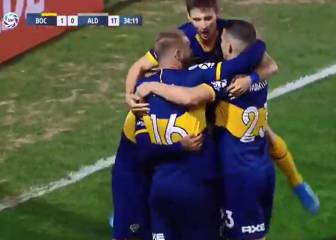 Un gol más de Tevez para poner en pie La Bombonera