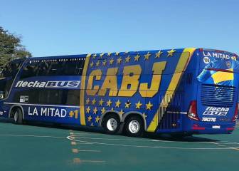 El nuevo micro blindado de Boca para ir al Monumental