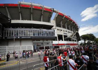 Restricciones para el recibimiento en el Monumental