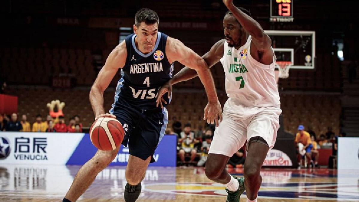 Resultado de imagen para basquet argentina nigeria