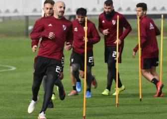 River se entrenó este viernes con el regreso de Ponzio
