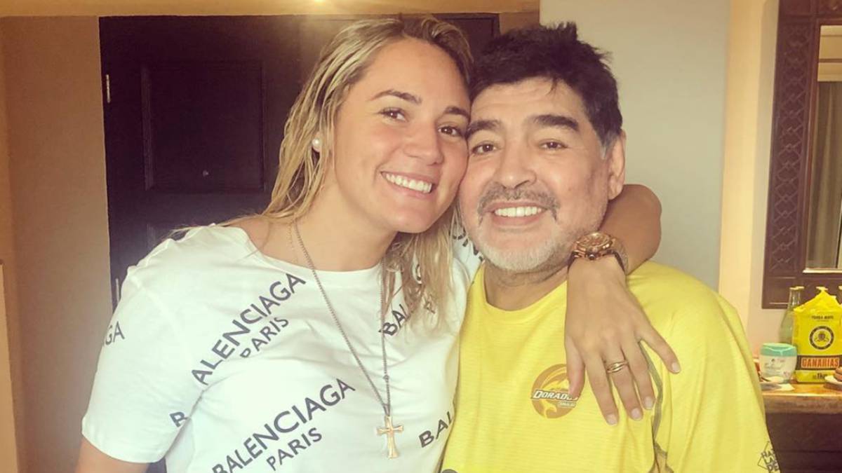 Rocio Oliva Novia De Maradona Sera Manager De Futbol Femenino De Gimnasia As Argentina