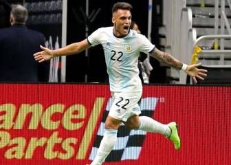 Con un Lautaro imparable, Argentina goleó a México