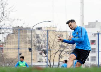 Zárate ya entrenó a la par: “No me gusta estar afuera”