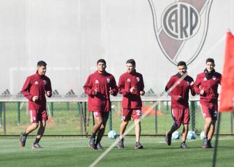 El Millonario se entrenó con el plantel casi completo