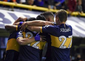 Boca gana con suspense