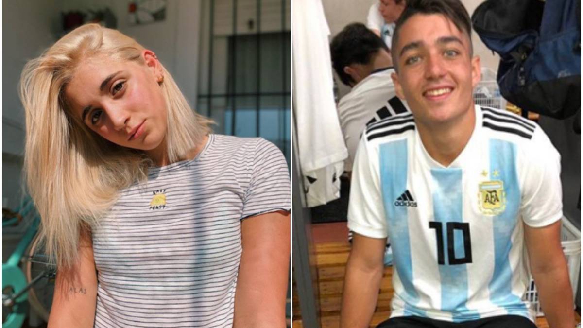 Palacios Figura De La Seleccion Argentina Sub 17 Le Declaro Su Amor A Delfi Pignatiello As Argentina