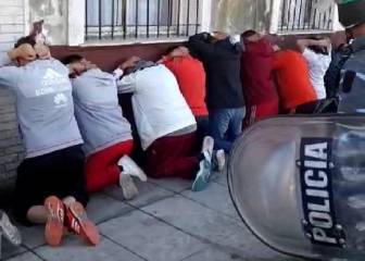 Prohibición de concurrencia para 89 hinchas violentos de River