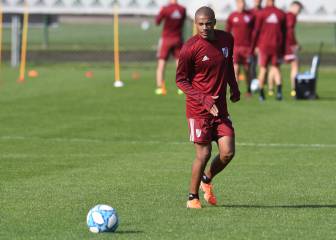 Con muchas bajas, River se entrenó este viernes en Ezeiza