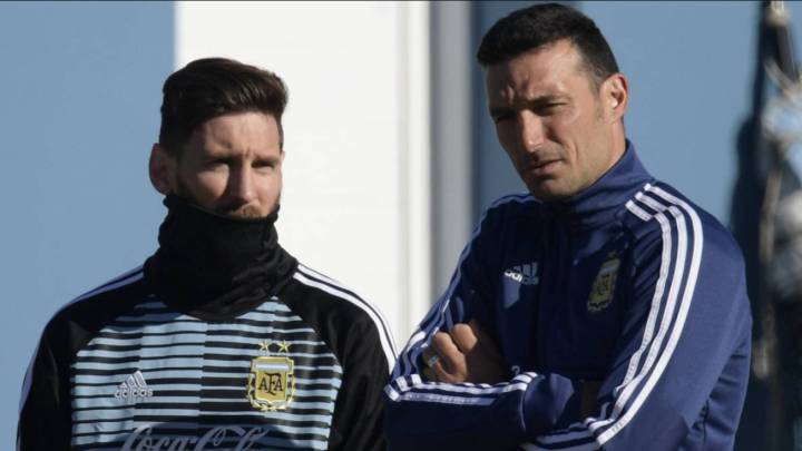 Scaloni: "Messi va a seguir siendo el mejor hasta que él quiera"