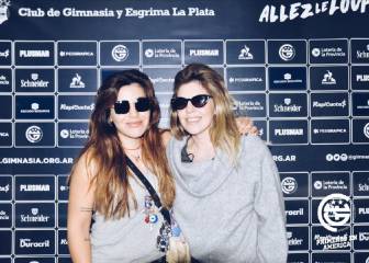 ¡El reencuentro más esperado! Dalma y Gianinna fueron a alentar a Diego al Bosque