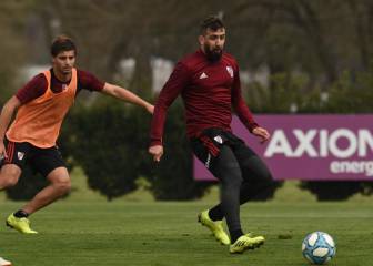 Gallardo elige a Pratto y Scocco como pareja de ataque