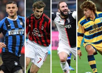 Argentina sigue su dominio en Italia: Higuaín, Icardi, Crespo...