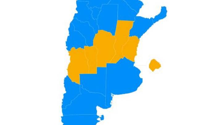 Resultado de imagen para MACRI ELECCIONES PAIS MAPA