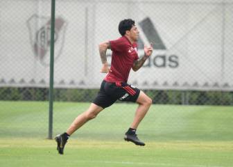 River se entrenó con el plantel en pleno en Ezeiza