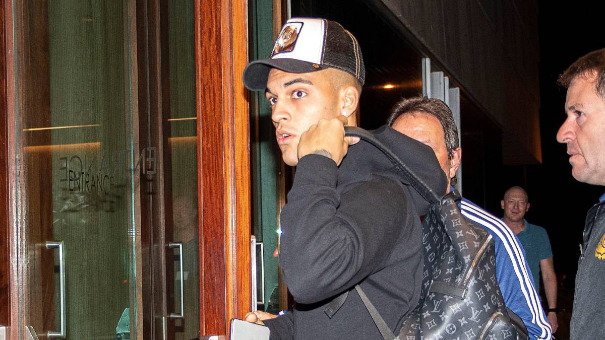 Lautaro Martínez entrenará diferenciado por precaución - AS Argentina