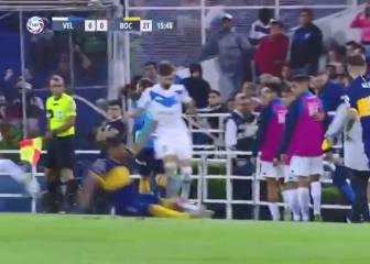 ¿Roja justa? Cuando mejor estaba Boca, Fabra expulsado