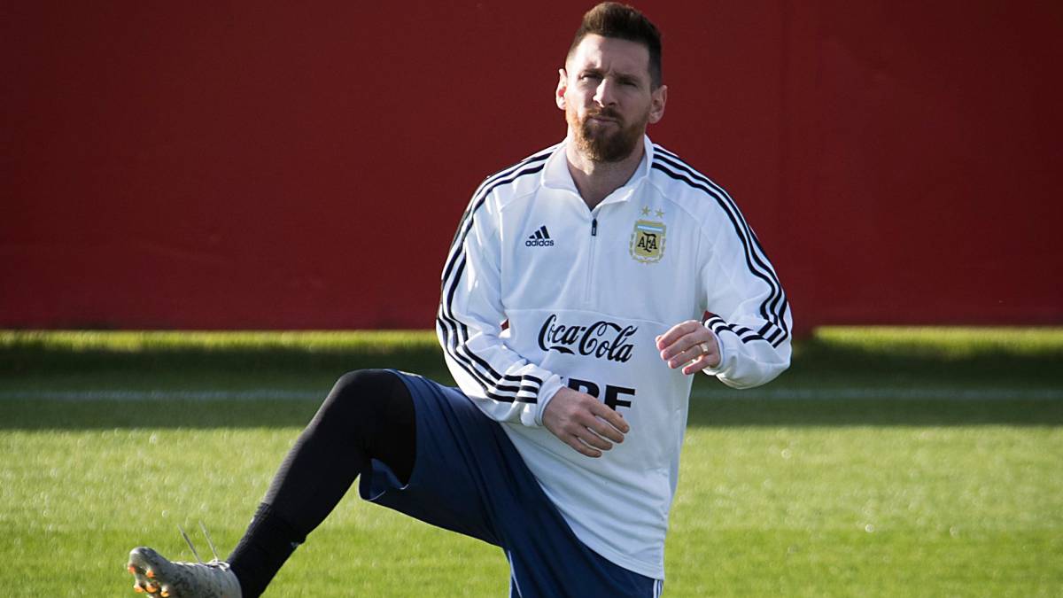 Messi y Agüero trabajaron con normalidad; Lautaro, al margen - AS Colombia