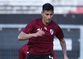 Angileri, probable baja para la final por una distensión