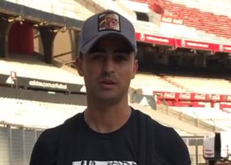 River recibió la visita del Pity Martínez en el entrenamiento