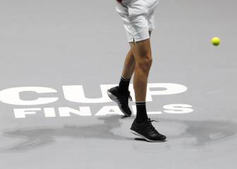 Problemas con las zapatillas de suela negra en la Copa Davis