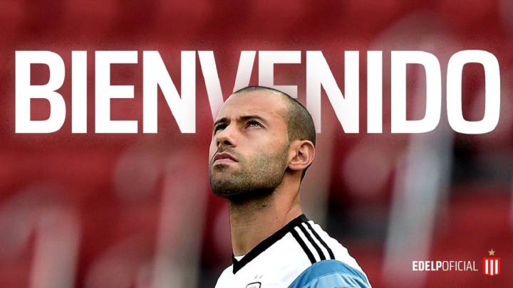 Mascherano Former Barca Star Signs On At Estudiantes As Com