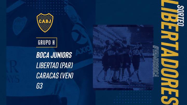 Boca en Copa Libertadores 2020: grupo, fechas, calendarios y rivales
