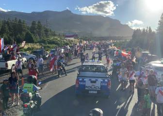 River: impactante recibimiento en San Martín de los Andes