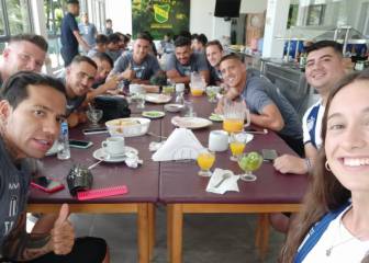 Invitados especiales: dos hinchas de Talleres viajaron a la pretemporada con el plantel
