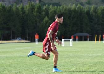 Casco, con una lumbalgia, no participó del entrenamiento