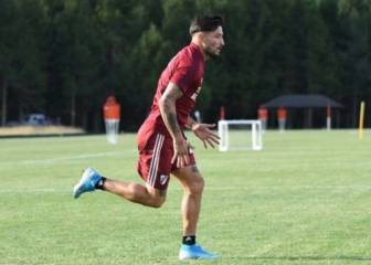 Casco volvió a trabajar diferenciado en River