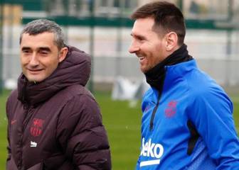 Messi le dedicó un mensaje de despedida a Valverde