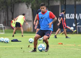 Nicolás Fernández tuvo su primera práctica en San Lorenzo