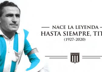 Murió Pizzuti, gloria de Racing