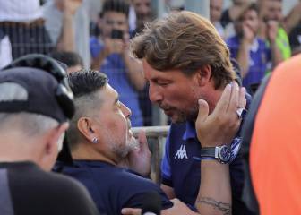 Empate decepcionante en el duelo entre Maradona y Heinze