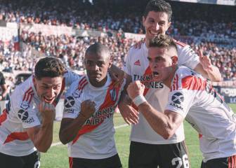 #ModoNachoMan, el nuevo festejo de los jugadores de River que se volvió furor en las redes