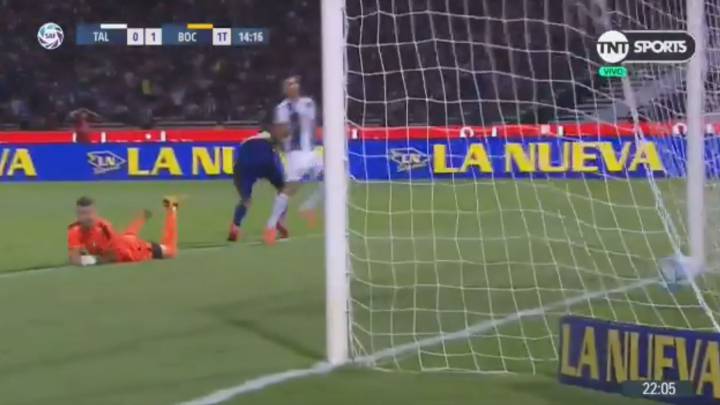 Así fue el gol de Villa con el que Boca abrió el partido: contra letal