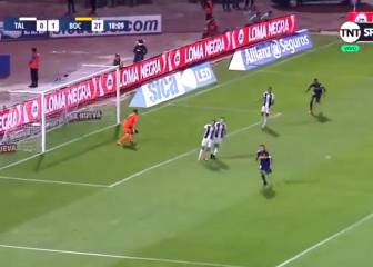 ¡Se sacó la mufa! Carlitos hizo el segundo de Boca en la cancha que lo vio debutar