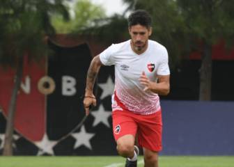 Pablo Pérez ya se entrena con la camiseta de Newell's