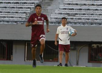 Gallardo dirigió la práctica y podría estar en Santa Fe