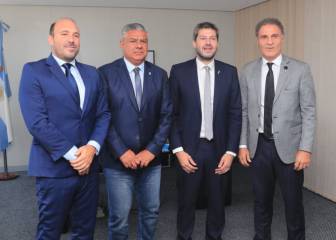 Reunión AFA - CONMEBOL por la Copa América 2020