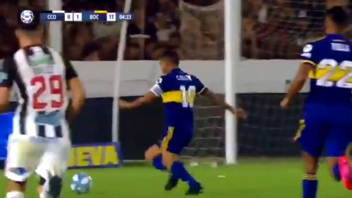 Error de Meli y gol de Tevez: Carlistos madrugó a Central Córdoba y Boca hizo el primero