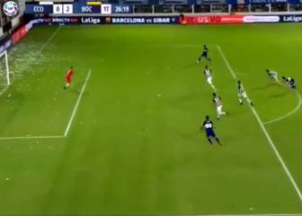 Boca de contra te mata: golazo de Salvio tras un gran pase de Soldano