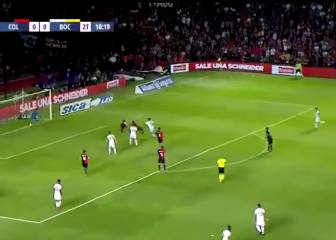 Pol Fernández marcó para Boca cuando la tensión se mascaba