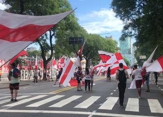 Banderazo y rumbo a Tucumán