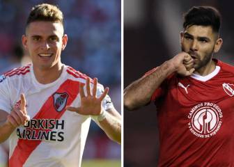 Borré y Silvio Romero, goleadores de la Superliga